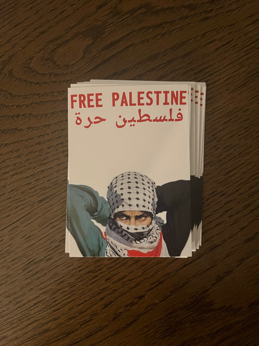 Stickers - Free Palestine by Netwalker13 X @hannegf2620 (restock soon)