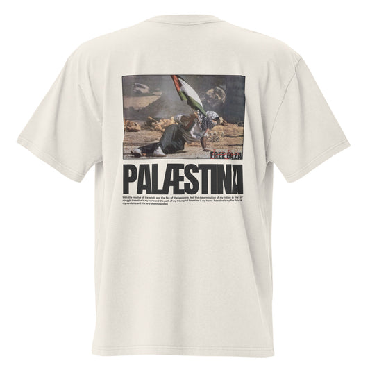 Oversized t-shirt - Free Gaza by Netwalker13 X @4gaza.dk