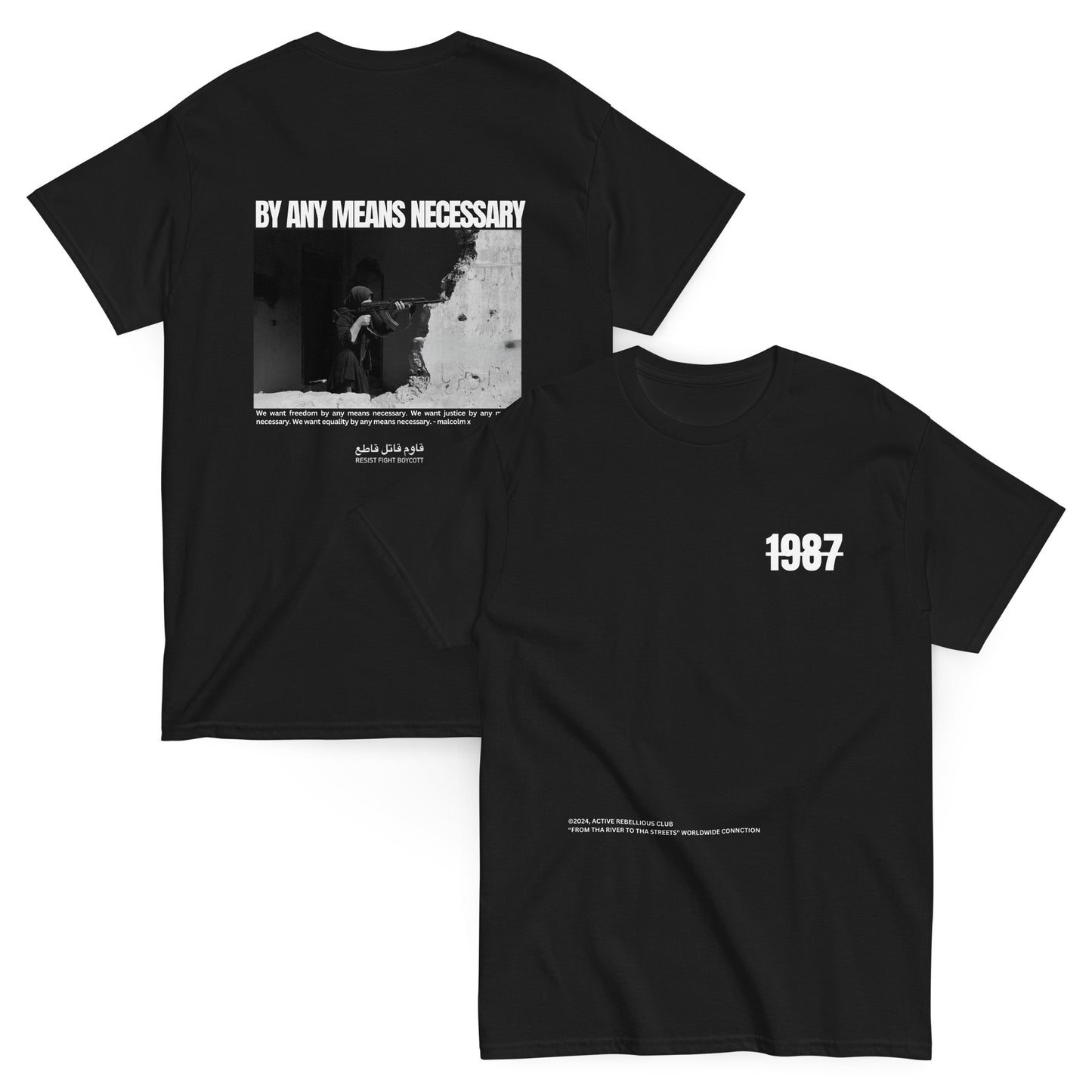 By any means necessary 1987 Tee