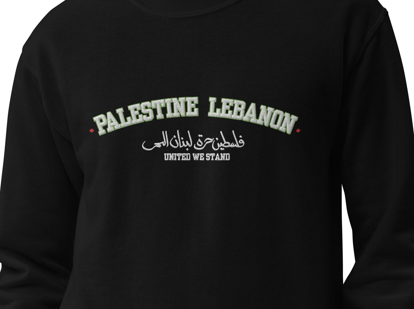 Exclusive sweatshirt - Palestine X Lebanon College by Netwalker13